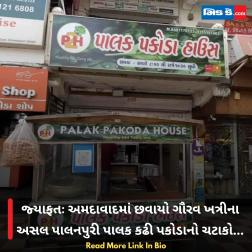 જ્યાફતઃ અમદાવાદમાં છવાયો ગૌરવ ખત્રીના અસલ પાલનપુરી પાલક કઢી પકોડાનો ચટાકો... 